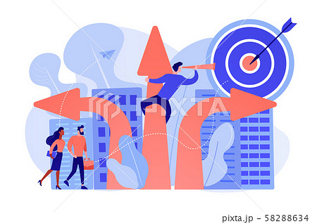 Career change concept vector illustration. Career change concept vector illustration. 58288634