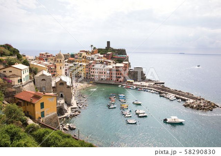 世界遺産チンクエテッレ ヴェルナッツァ 世界遺産チンクエテッレ ヴェルナッツァ 58290830