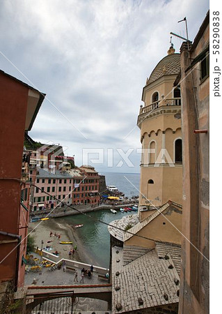 世界遺産チンクエテッレ ヴェルナッツァ 58290838