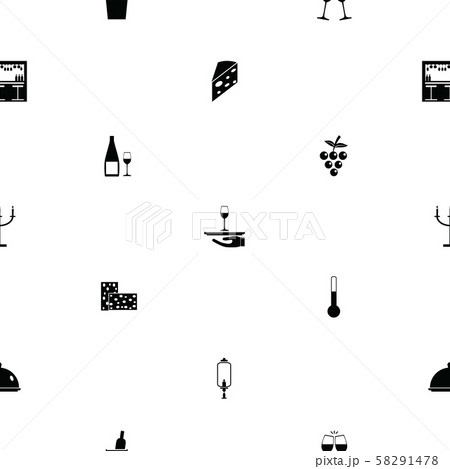 wine seamless pattern background icon. wine seamless pattern background icon. 58291478