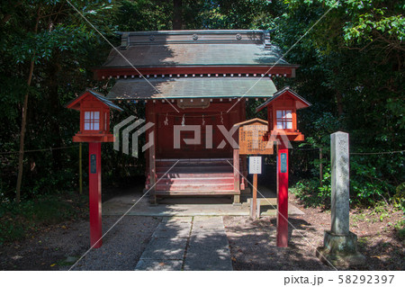 鷲宮神社　境内　粟島神社　久喜市鷲宮 58292397