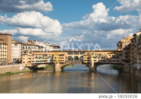 フィレンツェ　ヴェッキオ橋 58293026