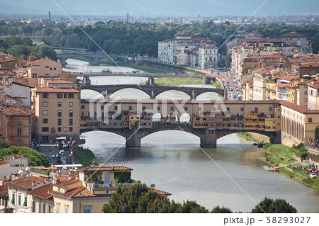 フィレンツェ ヴェッキオ橋 フィレンツェ ヴェッキオ橋 58293027