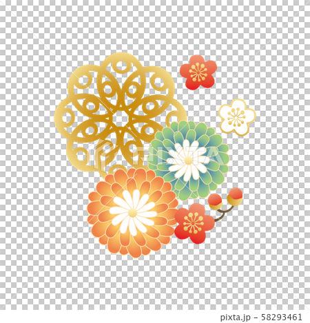 Cut-Japanese material 59 58293461