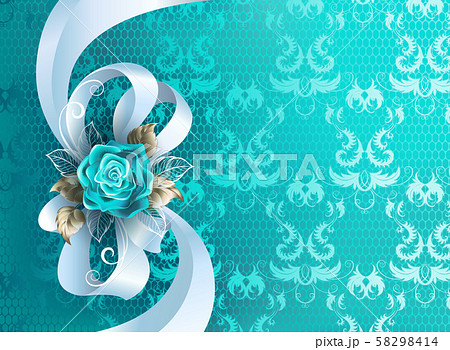 White silk bow 58298414