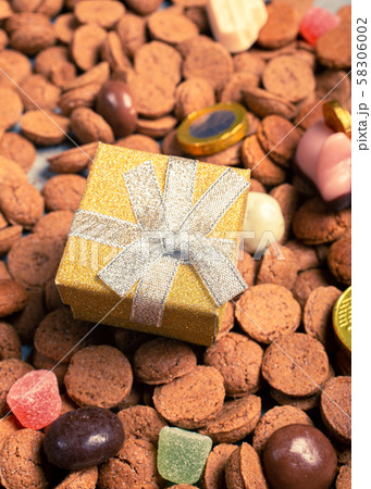 Dutch holiday Sinterklaas background 58306002