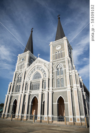 THAILAND CHANTHABURI CITY MARY CHURCH 58309102