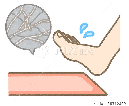 水虫　バスマット 58310869