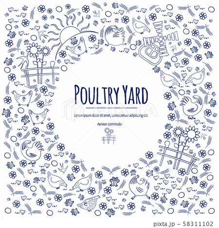 Pattern Poultry Yard-01 58311102