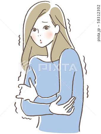 冷え性 女性 冷え性 女性 58312302