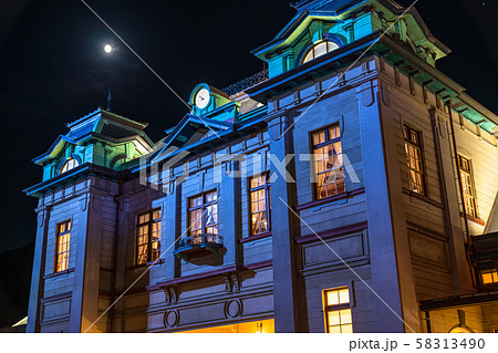 《福岡県》門司港駅・夜景 《福岡県》門司港駅・夜景 58313490