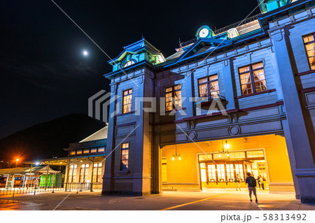 《福岡県》門司港駅・夜景 58313492