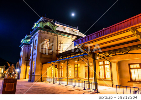 《福岡県》門司港駅・夜景 58313504