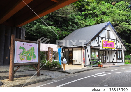 横須賀くりはま花の国のコスモス館と案内図 58313590