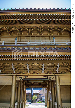 總願寺　不動ヶ岡不動尊 山門　埼玉県加須市 58322467