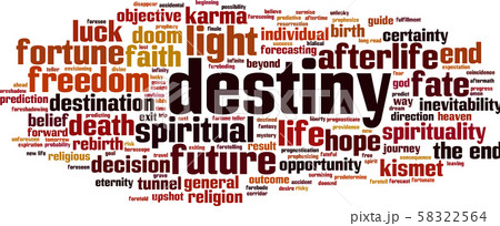 Destiny word cloud 58322564