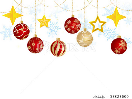 クリスマス背景素材のイラスト素材 クリスマス背景素材のイラスト素材