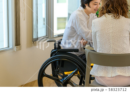 障害者用車椅子 58323712