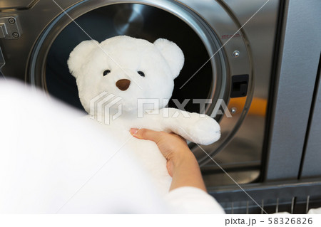 Single life concept, washing machines at laundromat 155 Single life concept, washing machines at laundromat 155 58326826