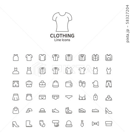 Modern thin line flat design icons set for website and app design 052 Modern thin line flat design icons set for website and app design 052 58327204