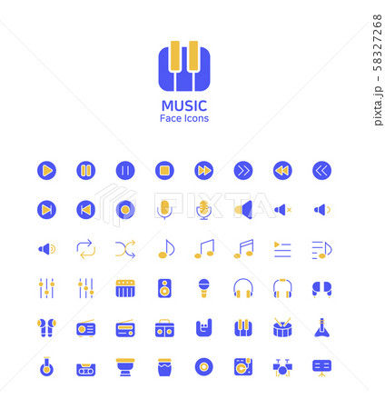 Modern thin line flat design icons set for website and app design 040 Modern thin line flat design icons set for website and app design 040 58327268