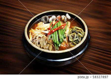 料理 ユッケジャン 食べ物 58327897