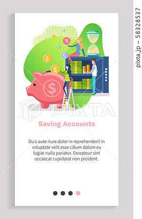 Safe and Dollars, Investing Online, Money Vector 58328537