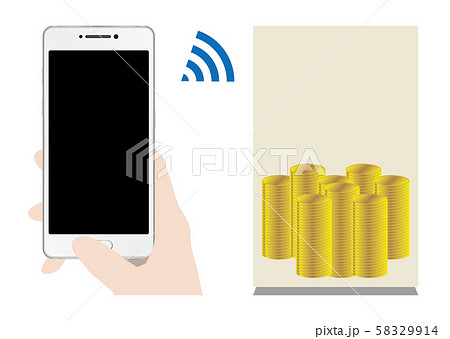 ポイントとスマートフォン 58329914