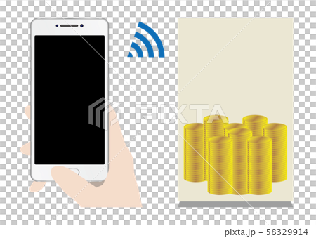 ポイントとスマートフォン 58329914