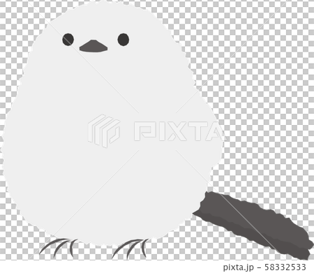 シマエナガ シマエナガ 58332533