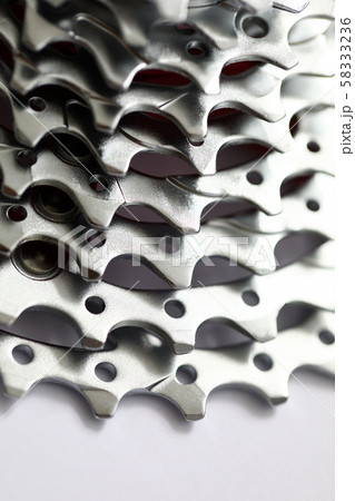 Bike cassette on rear 58333236