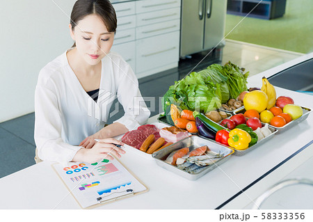 女性栄養士 58333356