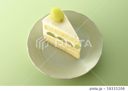 シャインマスカットのショートケーキ シャインマスカットのショートケーキ 58335206