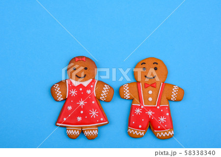 Christmas homemade gingerbread cookies Christmas homemade gingerbread cookies 58338340