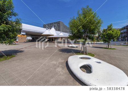 八潮駅とやしお駅前公園の風景 八潮駅とやしお駅前公園の風景 58338478