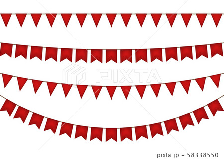 Christmas and new year flag garland. Christmas and new year flag garland. 58338550
