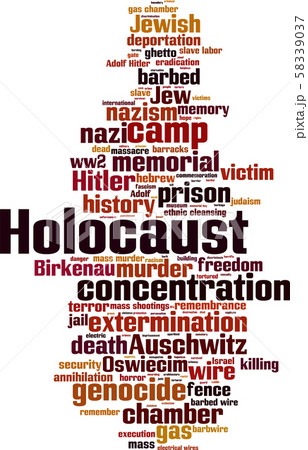 Holocaust word cloud 58339037