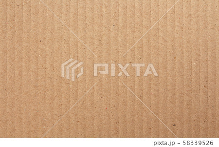 Brown cardboard sheet abstract background, texture of recycle paper box in old vintage pattern for design art work. 58339526