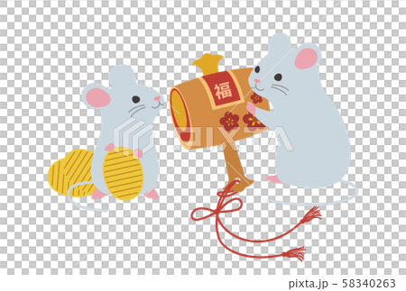 新年賀卡2020 58340263