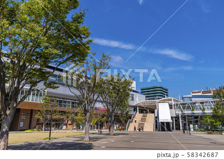 流山おおたかの森駅前の風景 流山おおたかの森駅前の風景 58342687