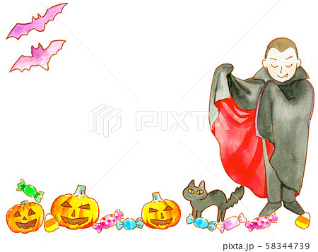 ハロウィン仮装吸血鬼02 58344739