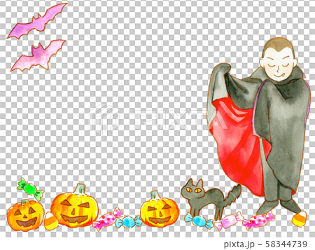 ハロウィン仮装吸血鬼02 58344739