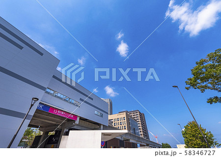 柏の葉キャンパス駅東口の風景 柏の葉キャンパス駅東口の風景 58346727