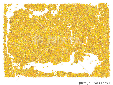 Backdrop crumble sheet golden texture. Gold dust 58347751