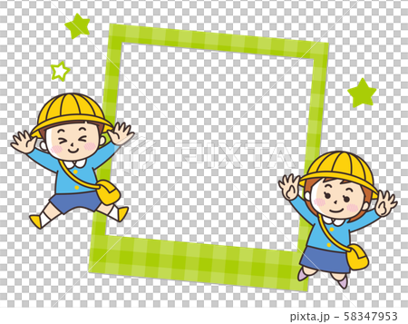 Children's gender photo frame 58347953