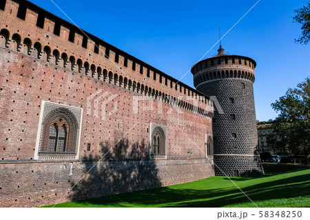 ミラノ スフォルツェスコ城 ミラノ スフォルツェスコ城 58348250