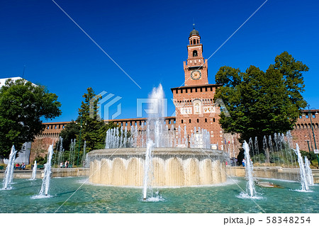 ミラノ スフォルツェスコ城 58348254