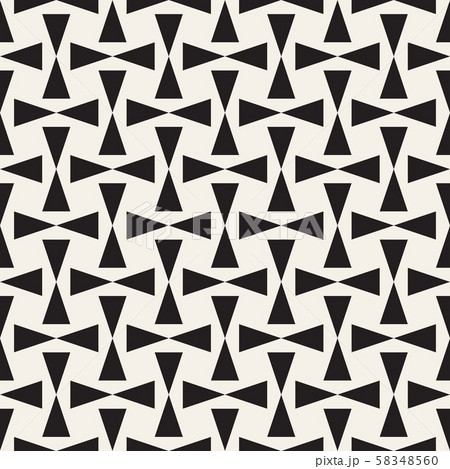 Vector seamless pattern. Modern stylish abstract texture. Repeating geometric triangle tiles Vector seamless pattern. Modern stylish abstract texture. Repeating geometric triangle tiles 58348560