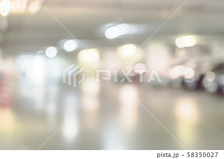 Blur abstract background bright interior space parking lot for automotive and car insurance safety concept Blur abstract background bright interior space parking lot for automotive and car insurance safety concept 58350027
