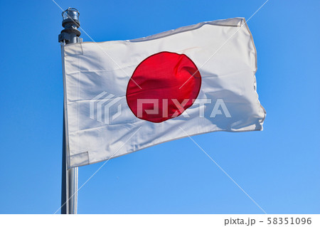 日本国旗 58351096
